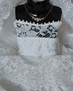 Wedding necklace/ Floral necklace