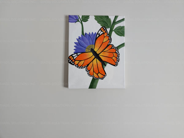Rejuvenating Butterfly on Canvas