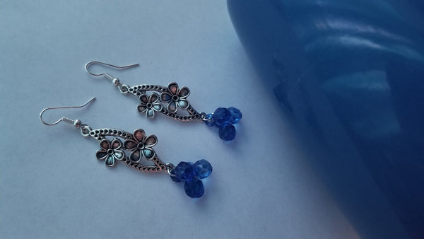 Blue Earrings