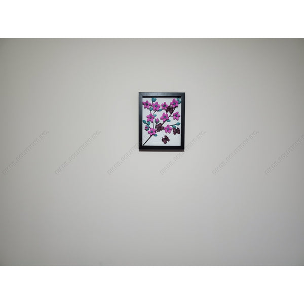 Butterfly on Lavender Flower frame